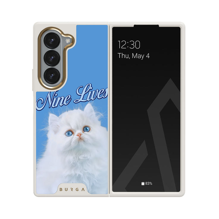 Nine Lives - Samsung Galaxy Z Fold 6 Hoesje