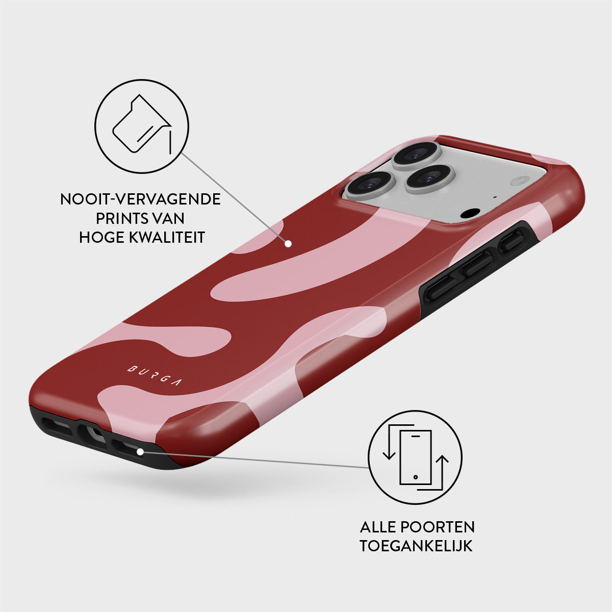 Pro 17 iPhone リングホルダー ケース　& 【BURGA】iPhone17Pro ケース BURGA - スタイリッシュなのに保護性が高い | iPhoneアクセサリー