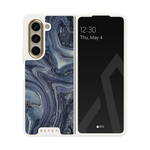 Navy Trench - Samsung Galaxy Z Fold 5 Hoesje
