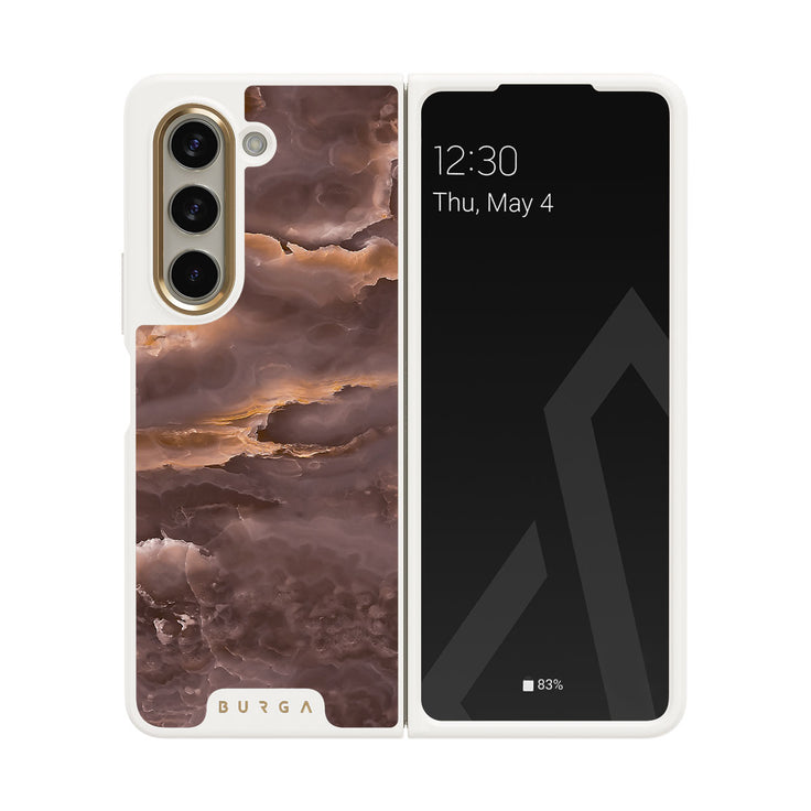 Fire Wood - Samsung Galaxy Z Fold 5 Hoesje