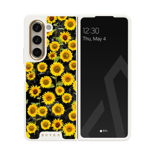 Sunflower Glimmer - Samsung Galaxy Z Fold 5 Hoesje