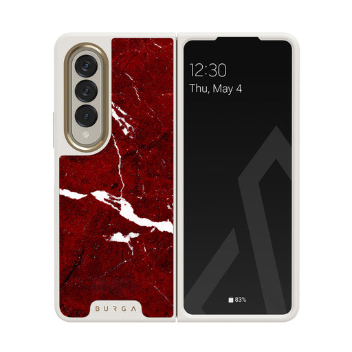 Iconic Red Ruby - Samsung Galaxy Z Fold 4 Hoesje