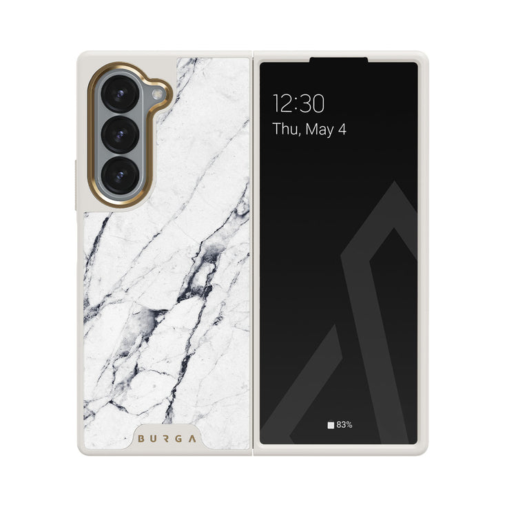 Satin White - Samsung Galaxy Z Fold 6 Hoesje