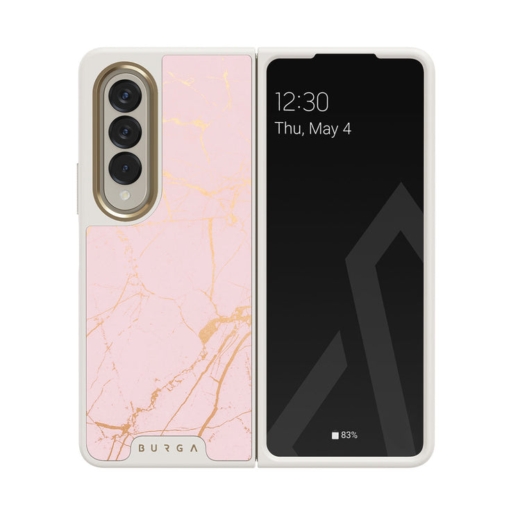 Peachy Gold - Samsung Galaxy Z Fold 4 Hoesje