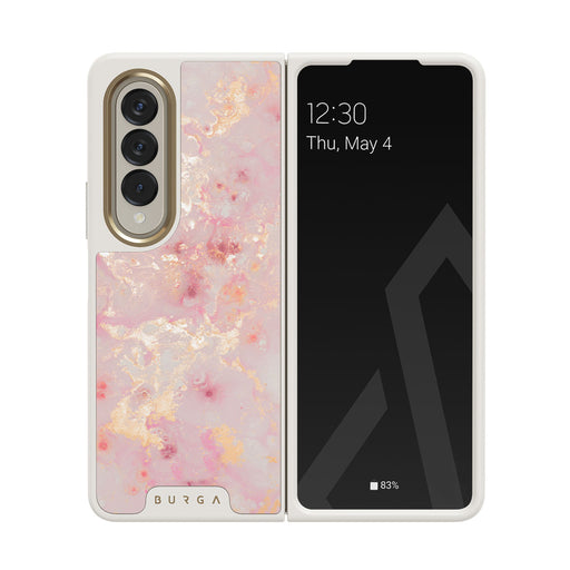 Golden Coral - Samsung Galaxy Z Fold 4 Hoesje