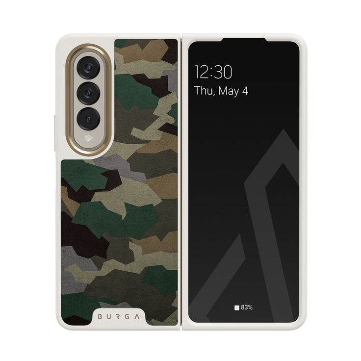 Tropical Green Camo - Samsung Galaxy Z Fold 4 Hoesje