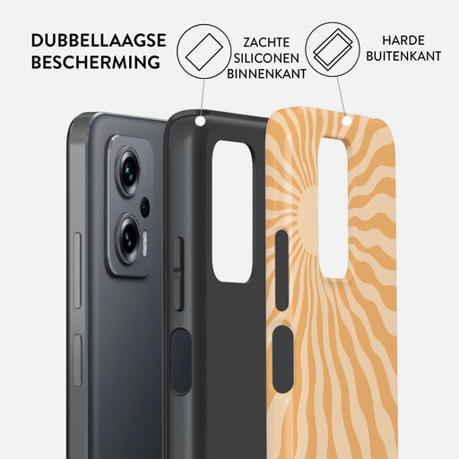 Sunny Bunny - Xiaomi Redmi Note 11T Pro / 11T Pro+ Hoesje 2