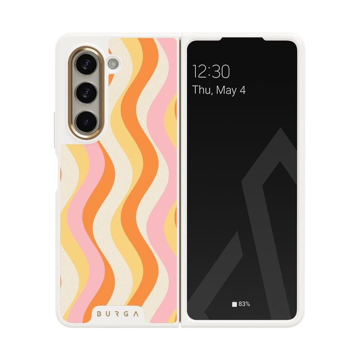 Flower Power - Samsung Galaxy Z Fold 5 Hoesje