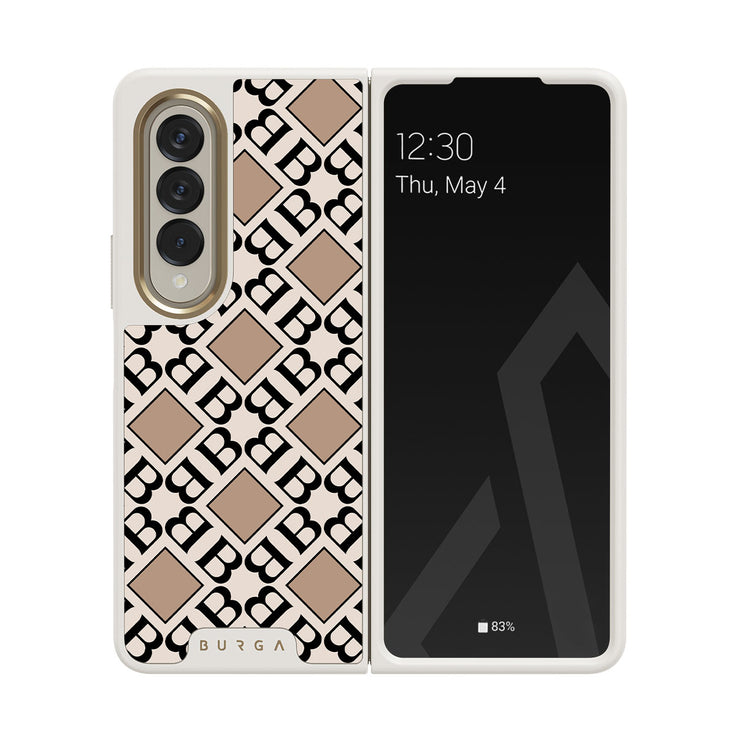 Monogram - Samsung Galaxy Z Fold 4 Hoesje