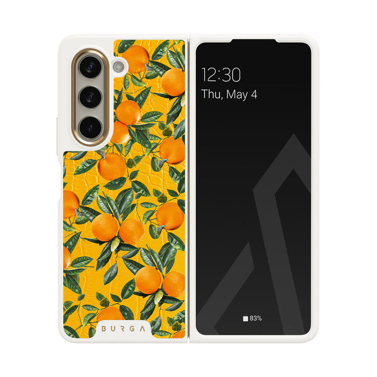 Orange Lemonade - Samsung Galaxy Z Fold 5 Hoesje