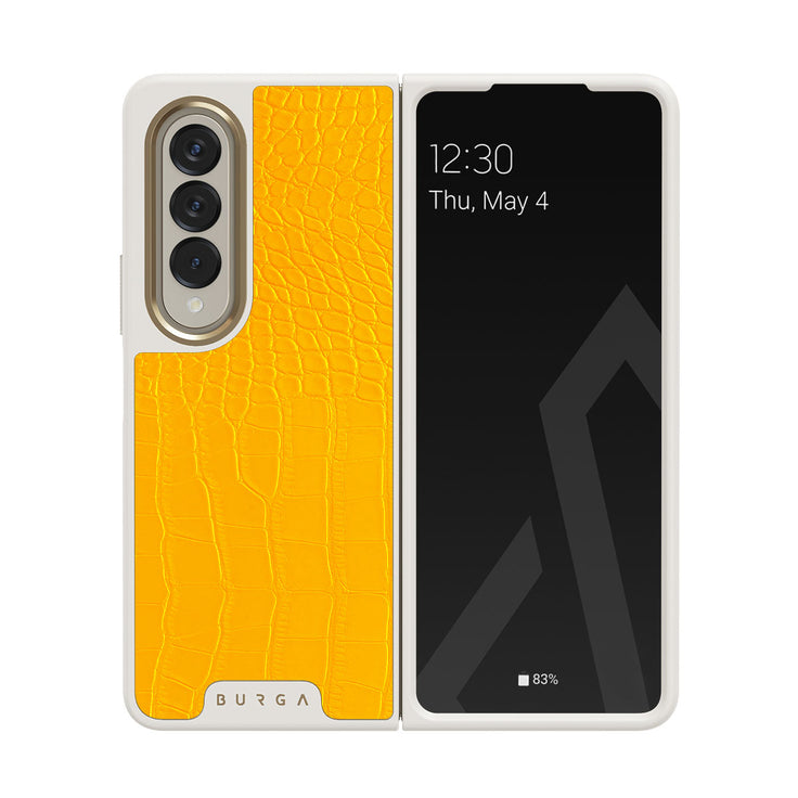 Canary Yellow - Samsung Galaxy Z Fold 4 Hoesje