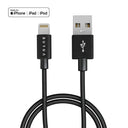 USB naar Lightning / Zwart