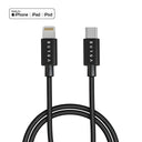 USB-C naar Lightning / Zwart